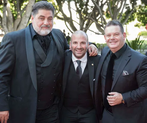 Masterchef Australia judges Matt Preston, George Calombaris and Gary Mehigan