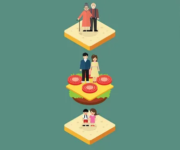The truth about being stuck in the ‘sandwich generation’ – caught between caring for your kids and your parents