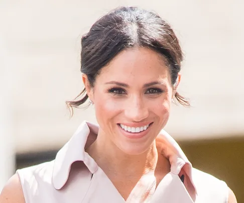 meghan markle smiling