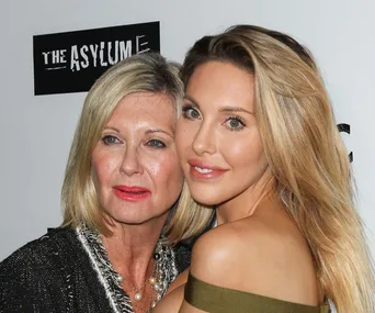 Olivia Newton-John with daughter Chloe Lattanzi
