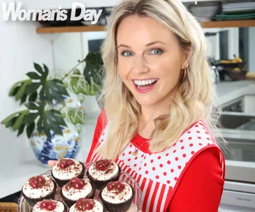 Kimberley Crossman baking