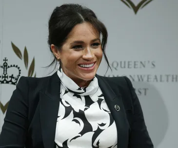meghan markle smiling