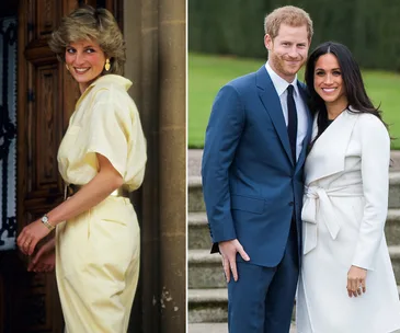 princess diana prince harry meghan markle