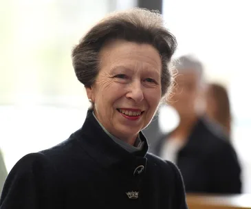 princess anne smiling
