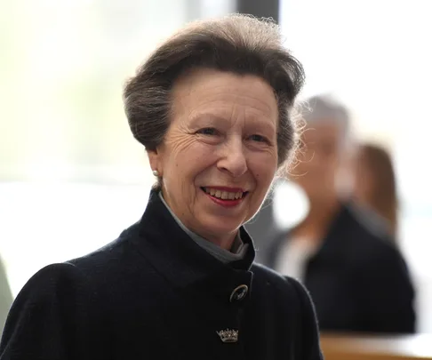 princess anne smiling