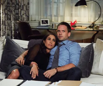 meghan markle patrick j adams suits