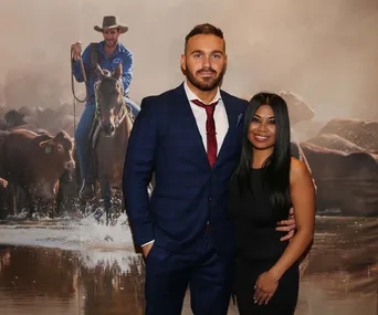 MAFs Cyrell Paule and Love Island's Eden Dally are having a baby.