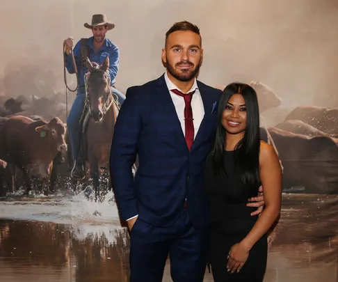 MAFs Cyrell Paule and Love Island's Eden Dally are having a baby.