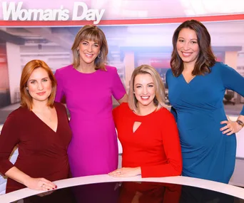 Sam Hayes, Susie Nordqvist, Melissa Chan-Green and Janika ter Ellen peegnant