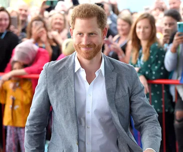 prince harry smiling