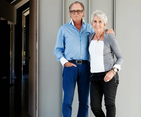 Michael Hill and wife