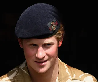 prince harry receives medal for service in afghanistan