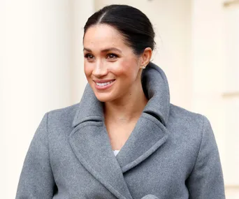 meghan markle smiling