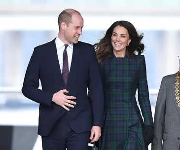 kate middleton and prince william smiling