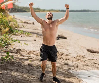 Sam Wallace wins Celebrity Treasure Island