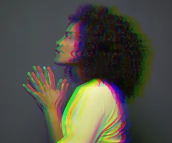 unfocused portrait