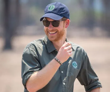 prince harry smiling malawi