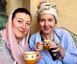 Emma Clifton in Iran