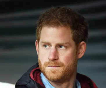 prince harry serious