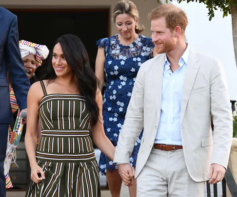 meghan markle and prince harry south africa