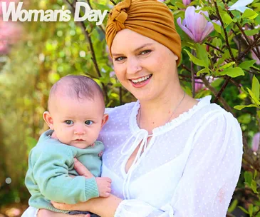 First-time mum’s breast cancer battle