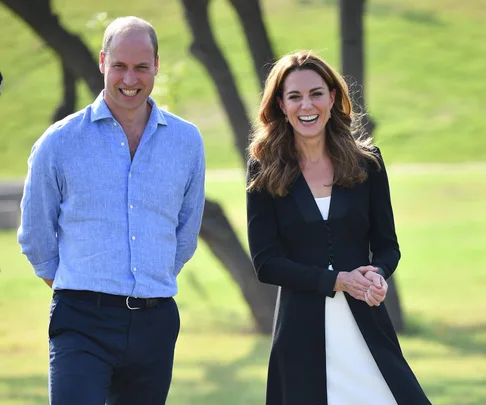 prince william and kate middleton smiling