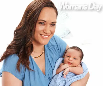 Cathrine latu silver fern netball baby