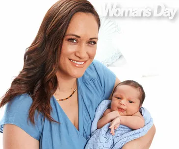 Cathrine latu silver fern netball baby