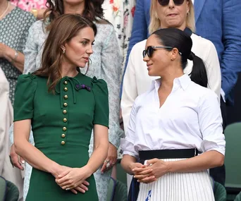 kate middleton and meghan markle wimbledon