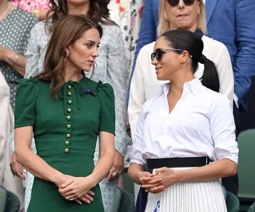 kate middleton and meghan markle wimbledon