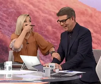 hayley hold breakfast f-bomb