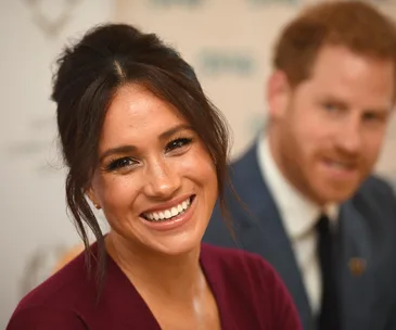 meghan markle smiling