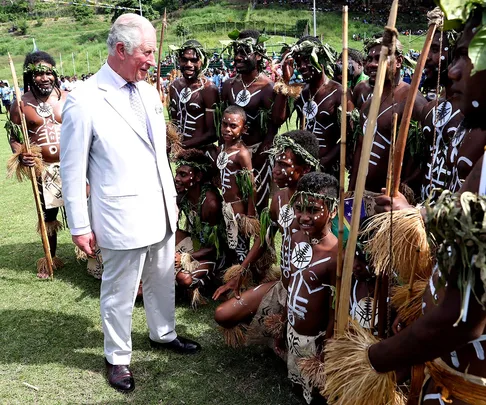 prince charles solomon islands