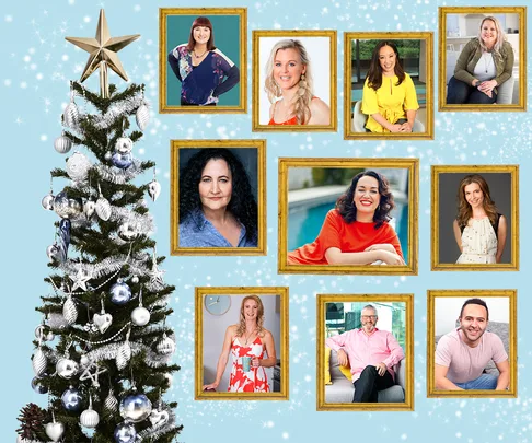 Kiwi celebrities celebrating Christmas