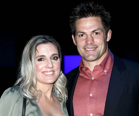 Gemma and Richie McCaw celebrate Charlotte's first birthday
