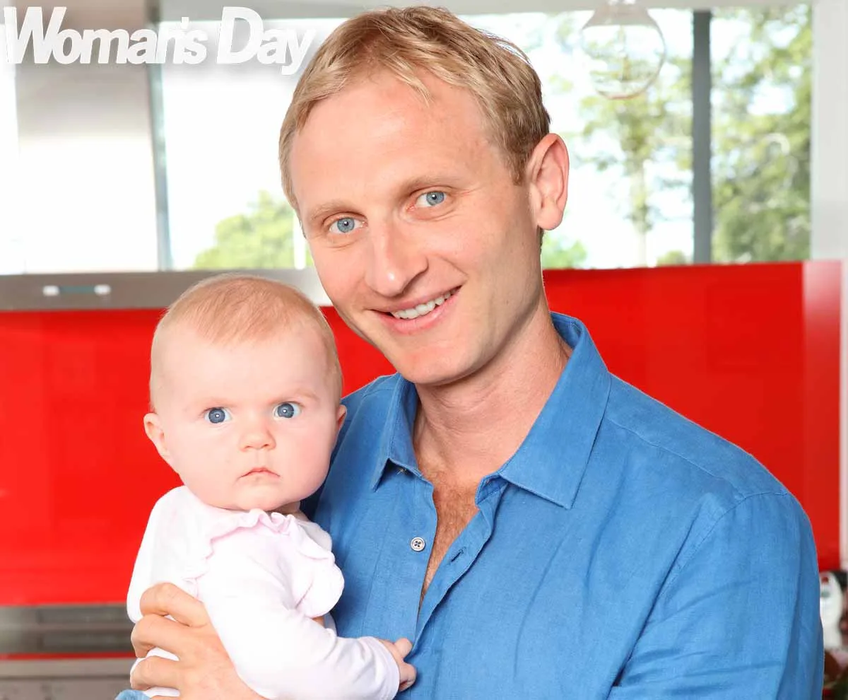 Hamish Bond baby Phoebe