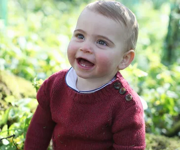prince louis smiling
