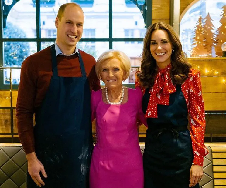 prince william mary berry kate middleton