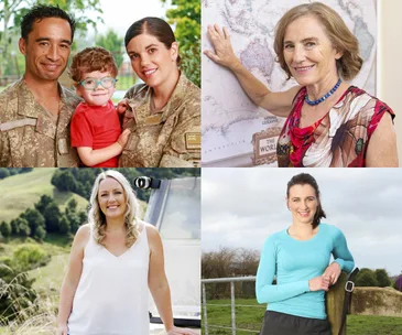 Steph Marshall, Jo Morgan, Tracey Goodall, Laura and Tane North