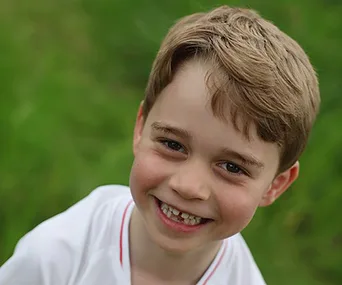 prince george smiling birthday