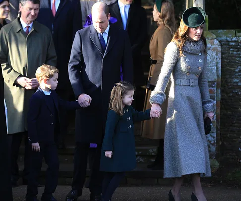 cambridge family christmas day