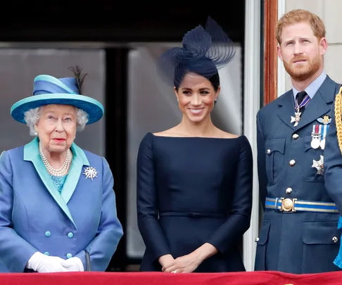 the queen meghan markle prince harry