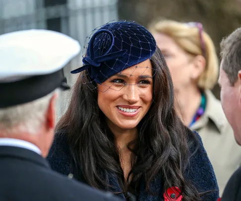 meghan markle smiling