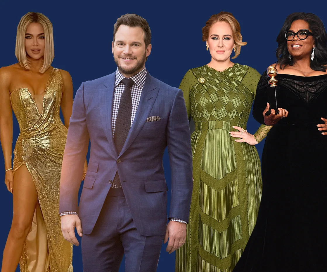 celeb weight loss transformations