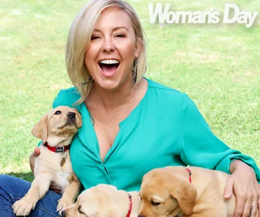 jodie rimmer with puppies