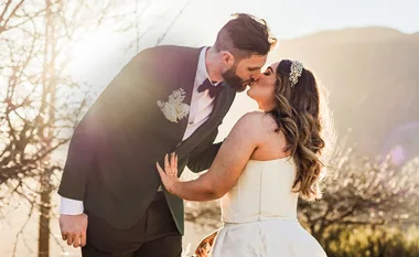 Tall Blacks star Alex Pledger’s emotional winter wedding