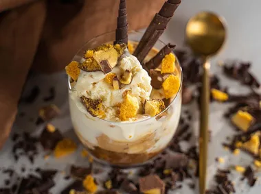 Hokey Pokey Affogato