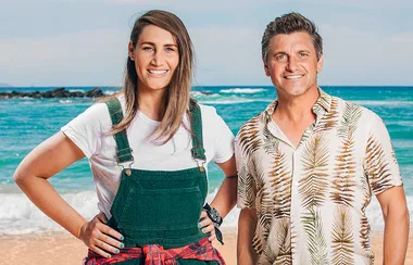 Celebrity Treasure Island hosts Bree Tomasel and Matt Chisholm’s special bond