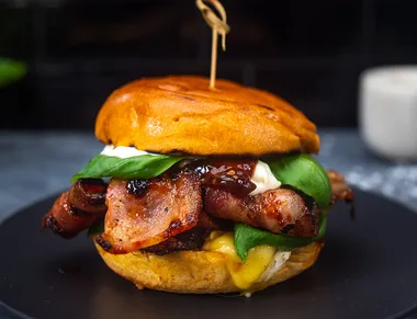 Gourmet bacon butty
