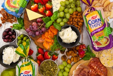 Simple and fresh summer platter